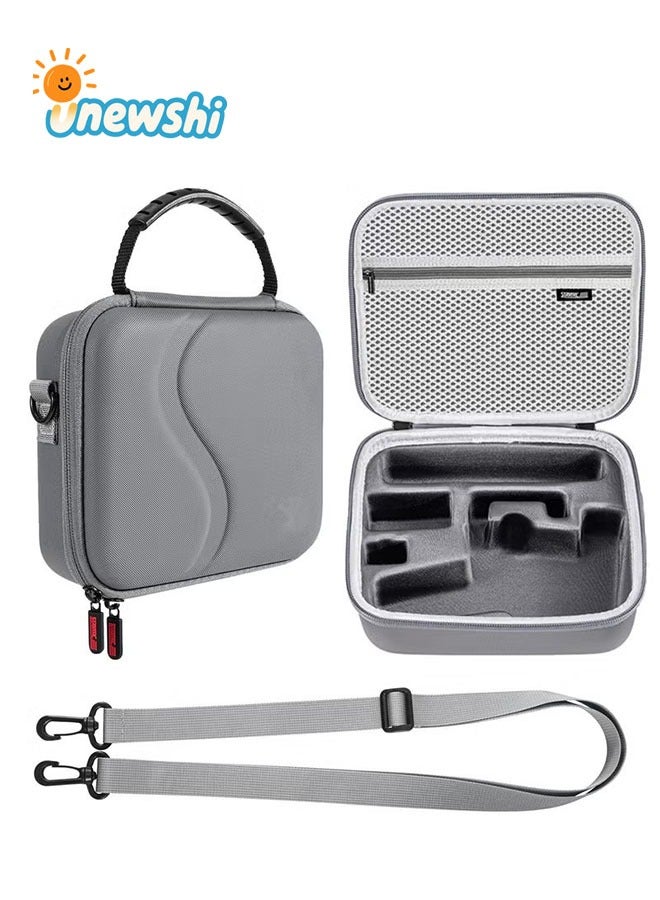 Unewshi Osmo Mobile 7P Case, Portable PU Shoulder Bag for Dji Mobile 7 Pro/7, Gimbal Stabilizer Travel Case for DJI Osmo Mobile 7/7P Accessories - Image 1